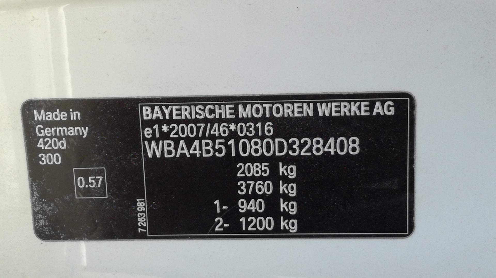 BMW SERIE 4 GRAN COUPE (F36) 2014
