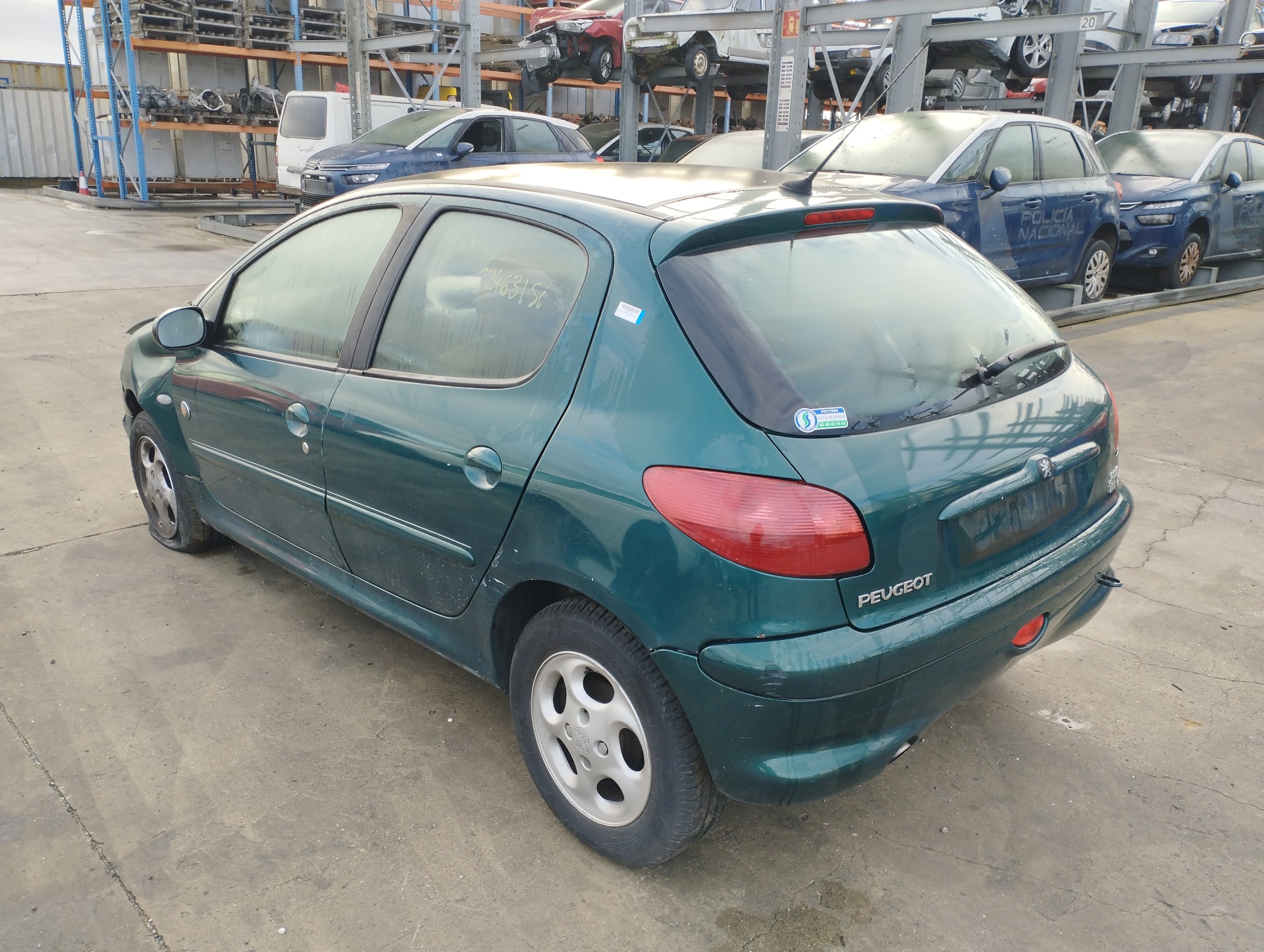 PEUGEOT 206 BERLINA 1998