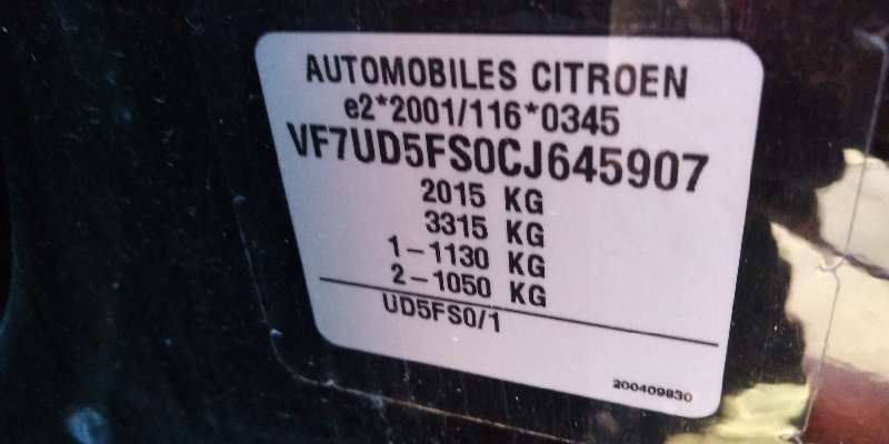 CITROEN C4 PICASSO 2011